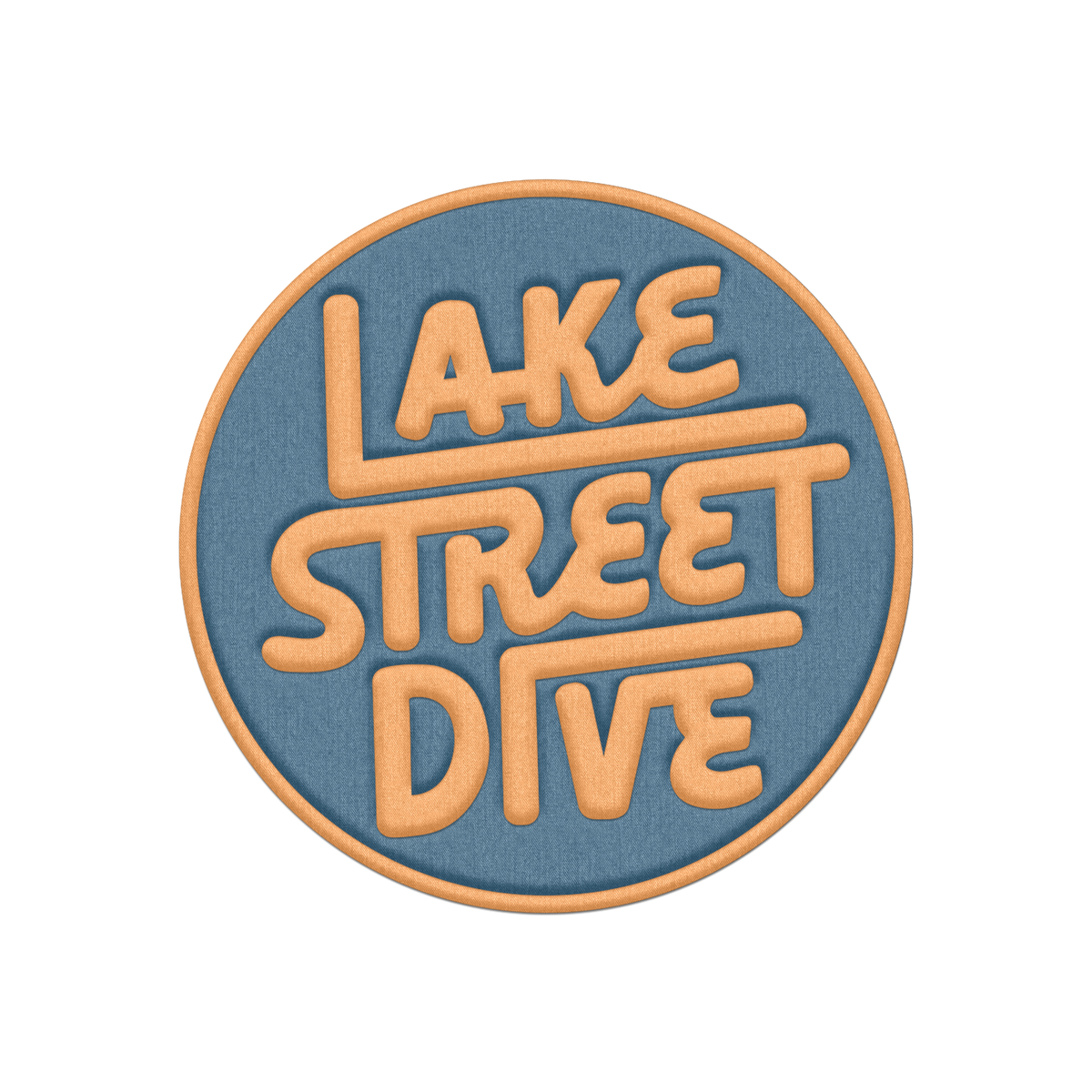Logo Patch - Blue/Gold