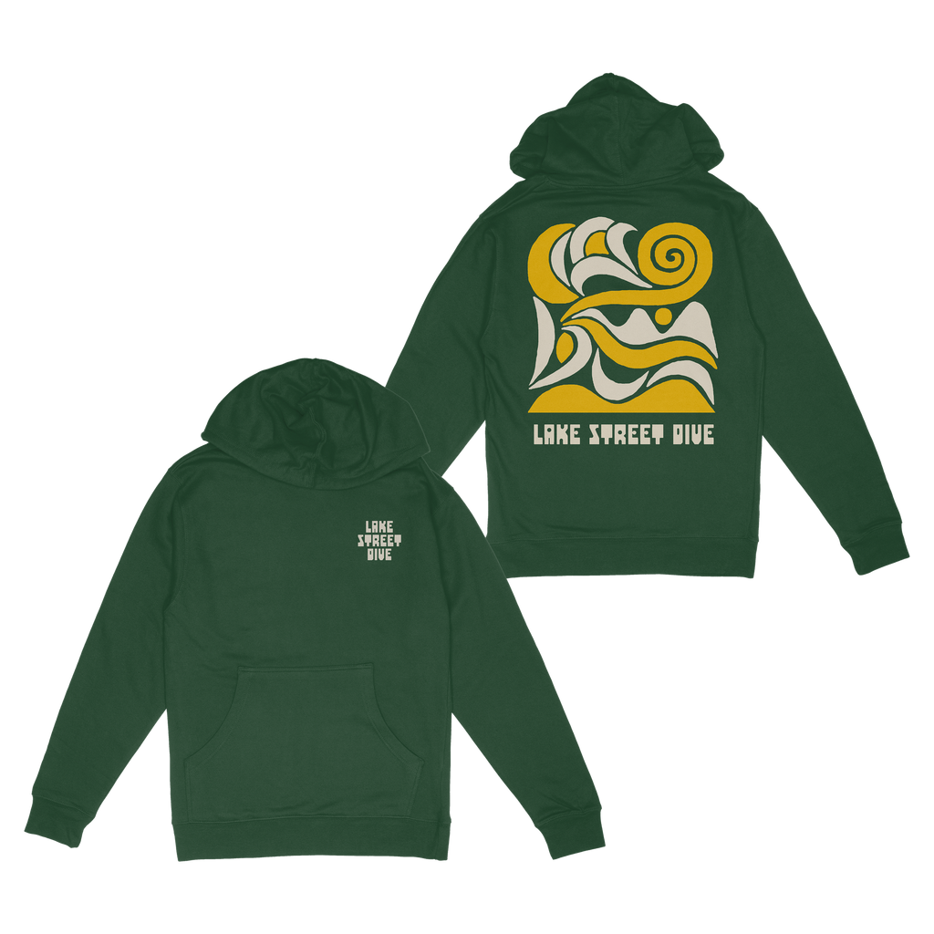 Swirl Hoodie - Green