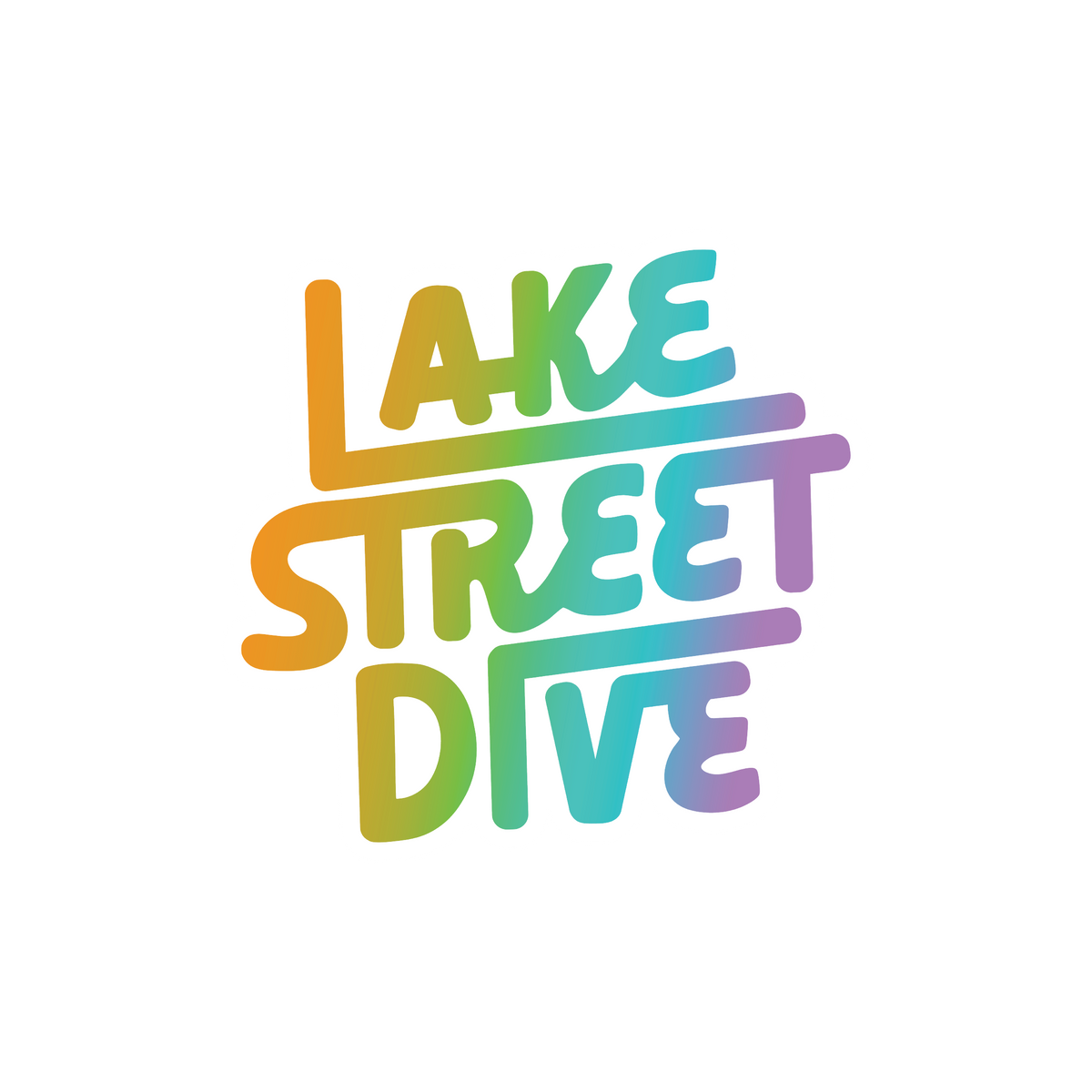 Logo Die Cut Sticker - Rainbow